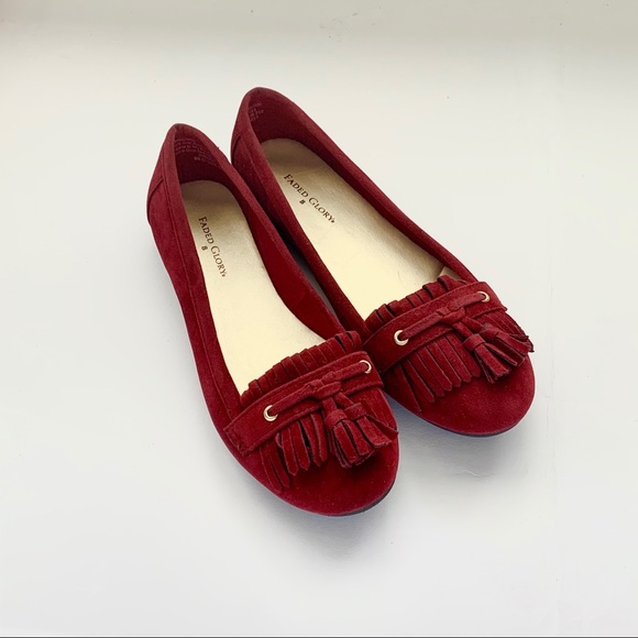 🍁 Burgundy Moccasins - Picture 5 of 5